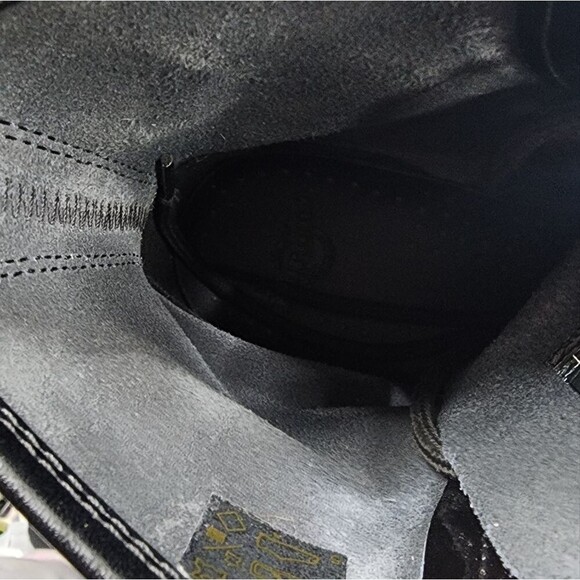 Dr. Martens 1460 Mono Black Patent Leather Combat Boots 7 - Picture 7 of 9